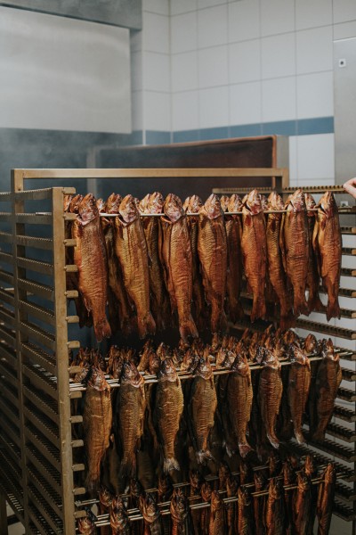 Forellenfilet geräuchert "Nordschwarzwald", mit Haut, 180-250g, vac. (Doppelfilet)