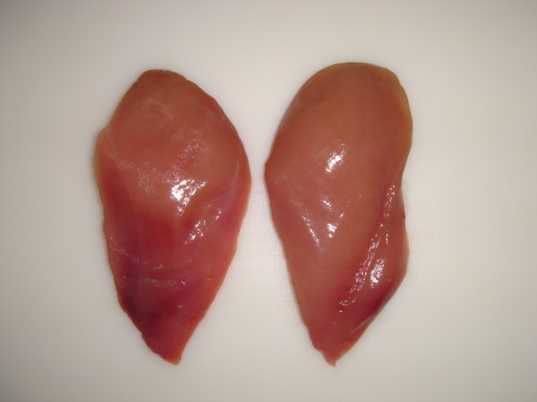Rebhuhnbrust ohne Haut, ohne Knochen (Filet), ca. 1kg Packung, gefroren